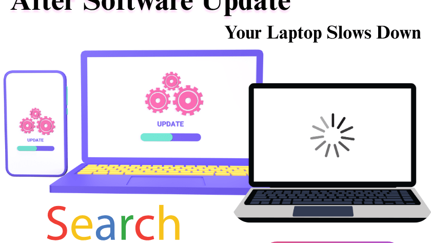 after software updates laptop slow down