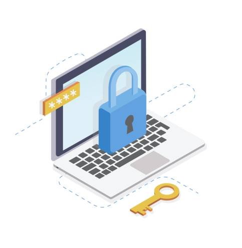 Internet,Security,Isometric,Concept.traffic,Encryption,,Vpn,,Privacy,Protection,Antivirus,Hack.flat Security